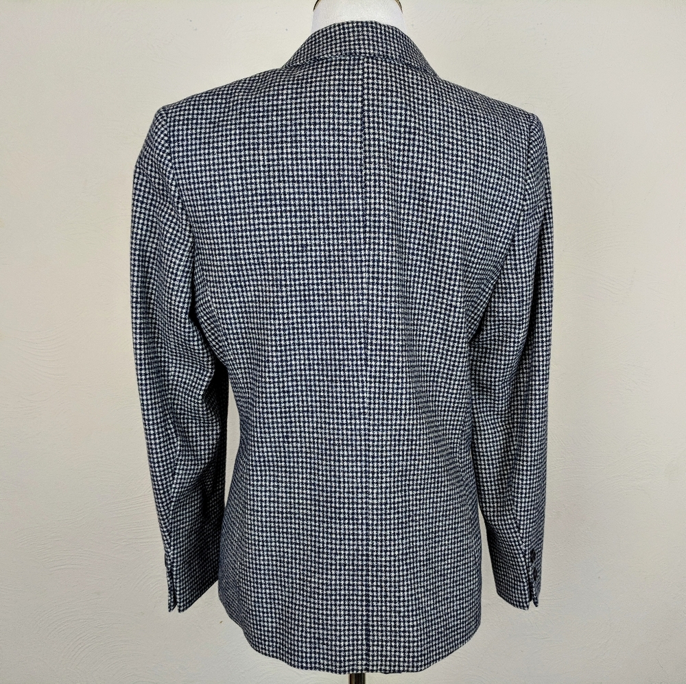 Pendleton Blazer Jacket Plaid Mini Check Virgin W… - image 2